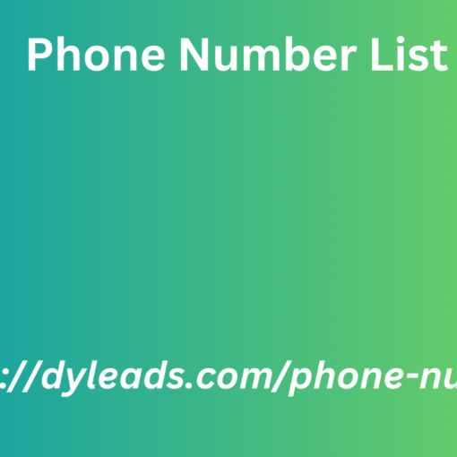 Phone Number List