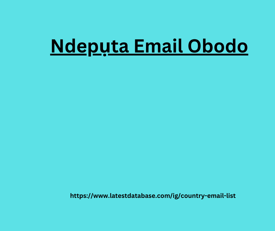 Ndepụta Email Obodo