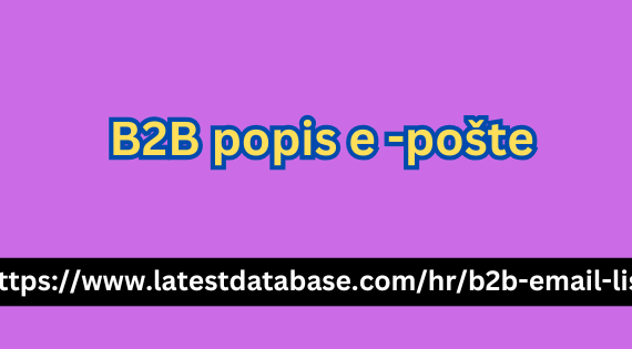 B2B popis e -pošte