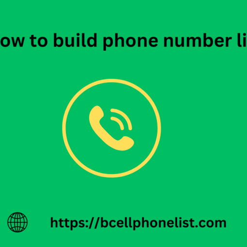 how to build phone number list