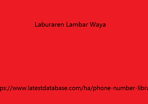 Laburaren Lambar Waya