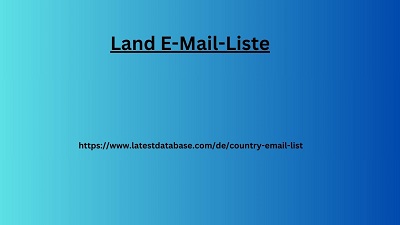 Land E-Mail-Liste