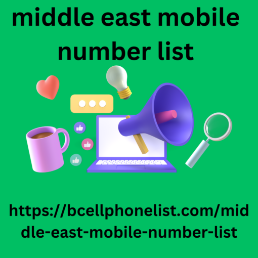 middle east mobile number list