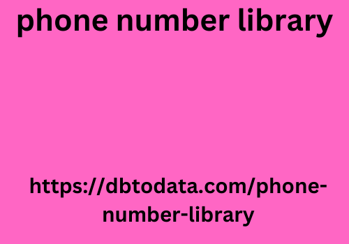 Phone Number List