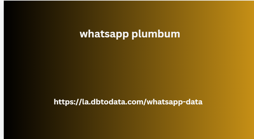 whatsapp plumbum