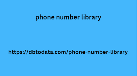 phone number library